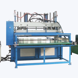 Foam punching machine